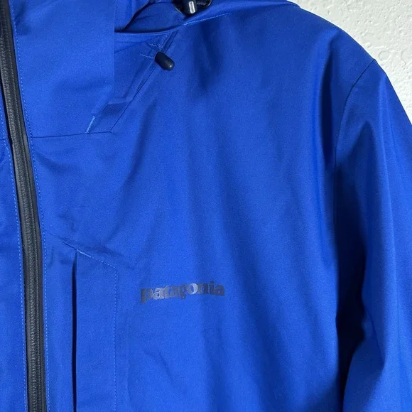 Patagonia 3 in 1 Snowshot Recco H2No Jacket Blue Mens S Waterproof w/zip Liner - Picture 4 of 15